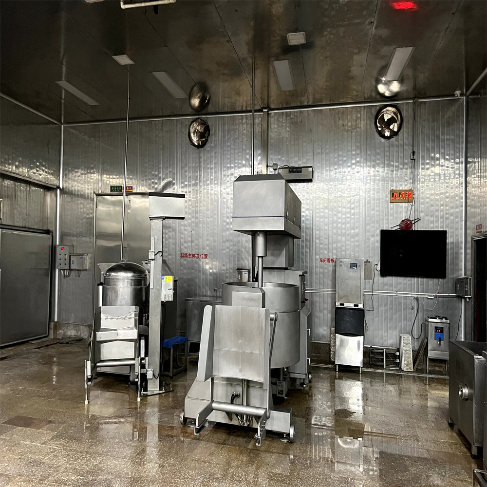 Chinese Beef Ball Export Manufacturer - Workshop Production Equipment (On-Site Photo)